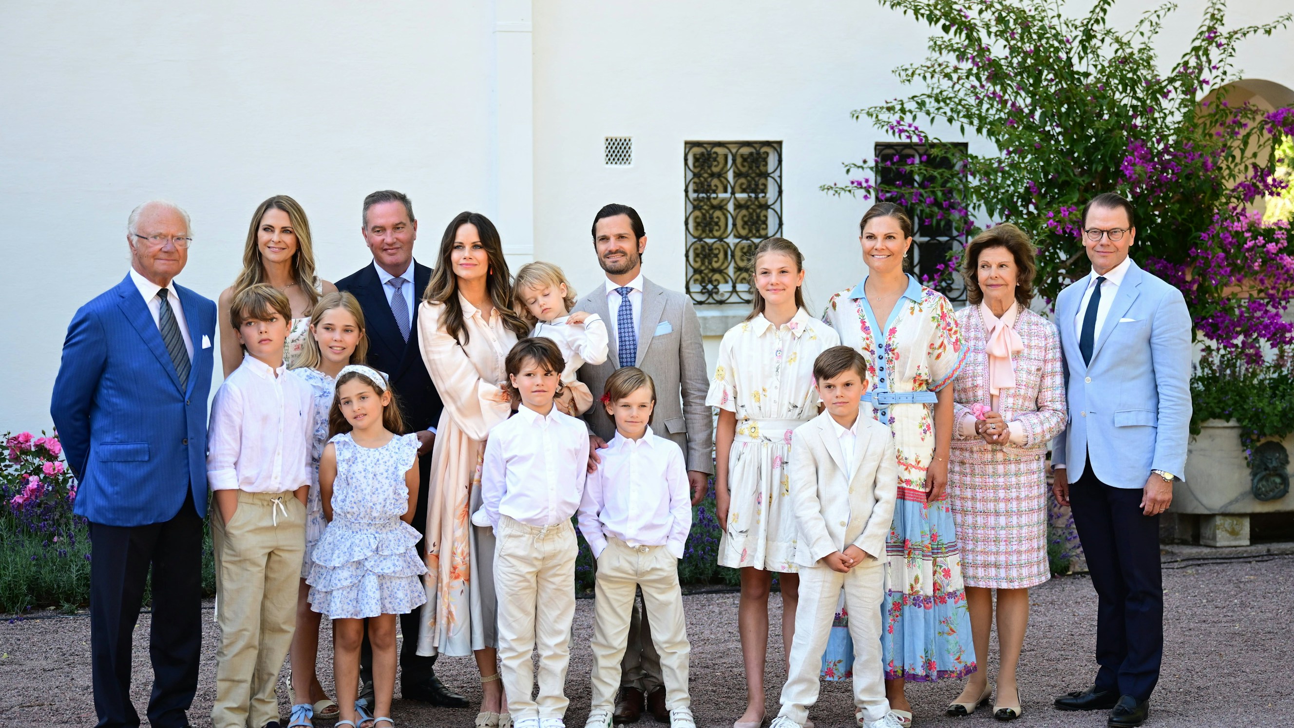 Die schwedische Königsfamilie. Copyright: IMAGO / TT